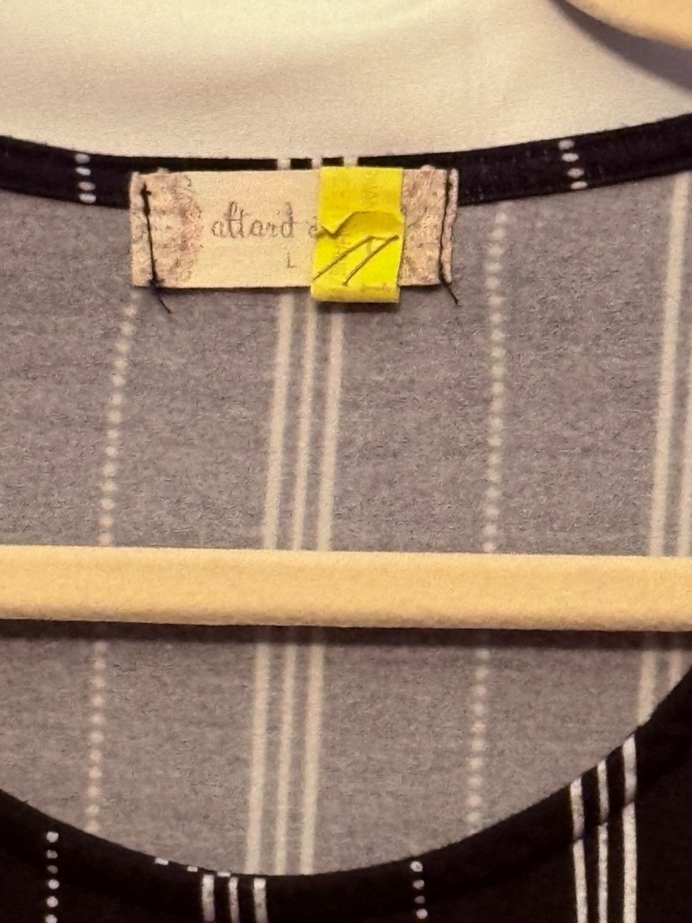 Altar'd State Navy & White A-Line Dress (L) - Picture 2 of 8